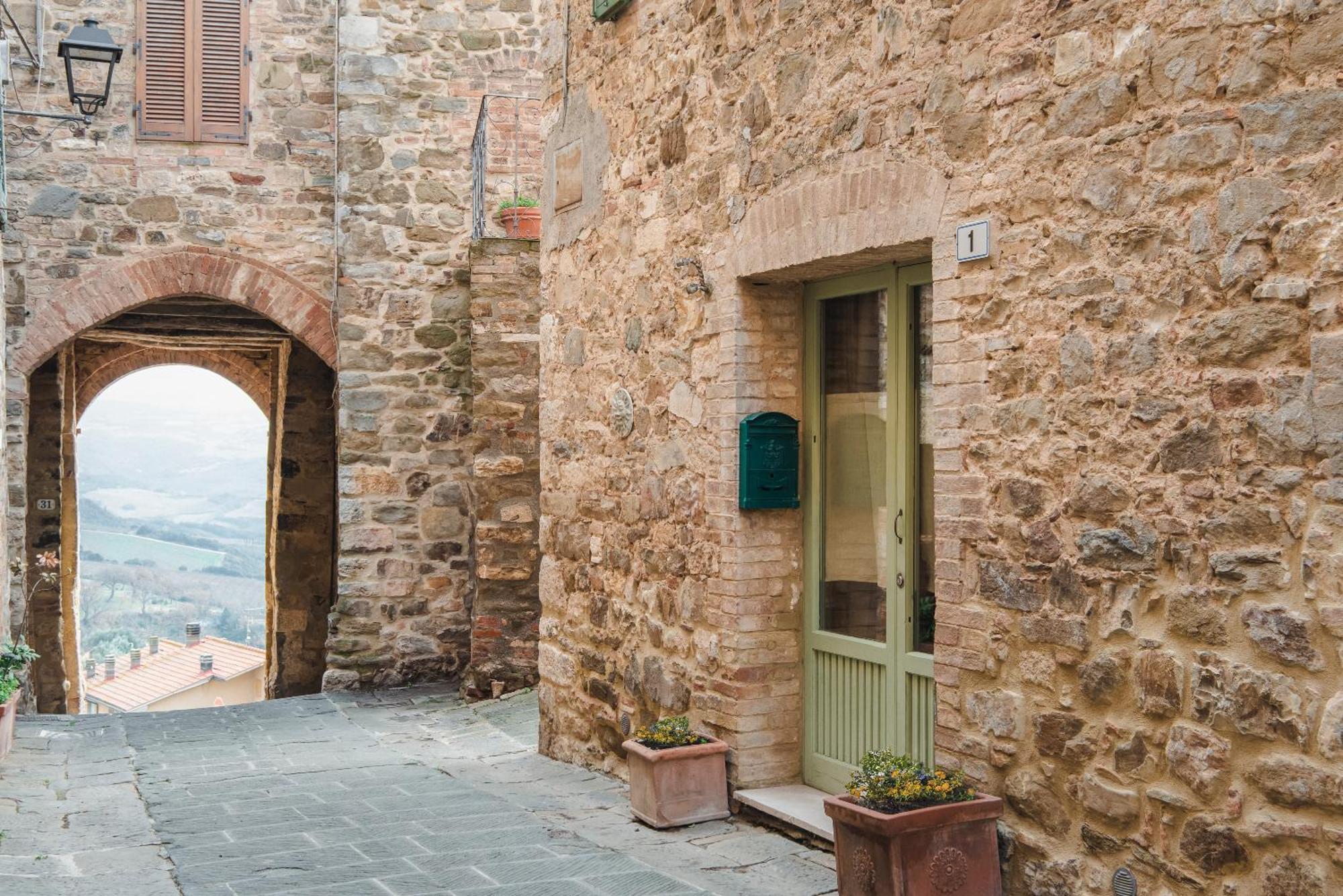 Апартаменти Il Borghetto - La Bottega Di Adele Loft Castelnuovo dell'Abate Екстер'єр фото
