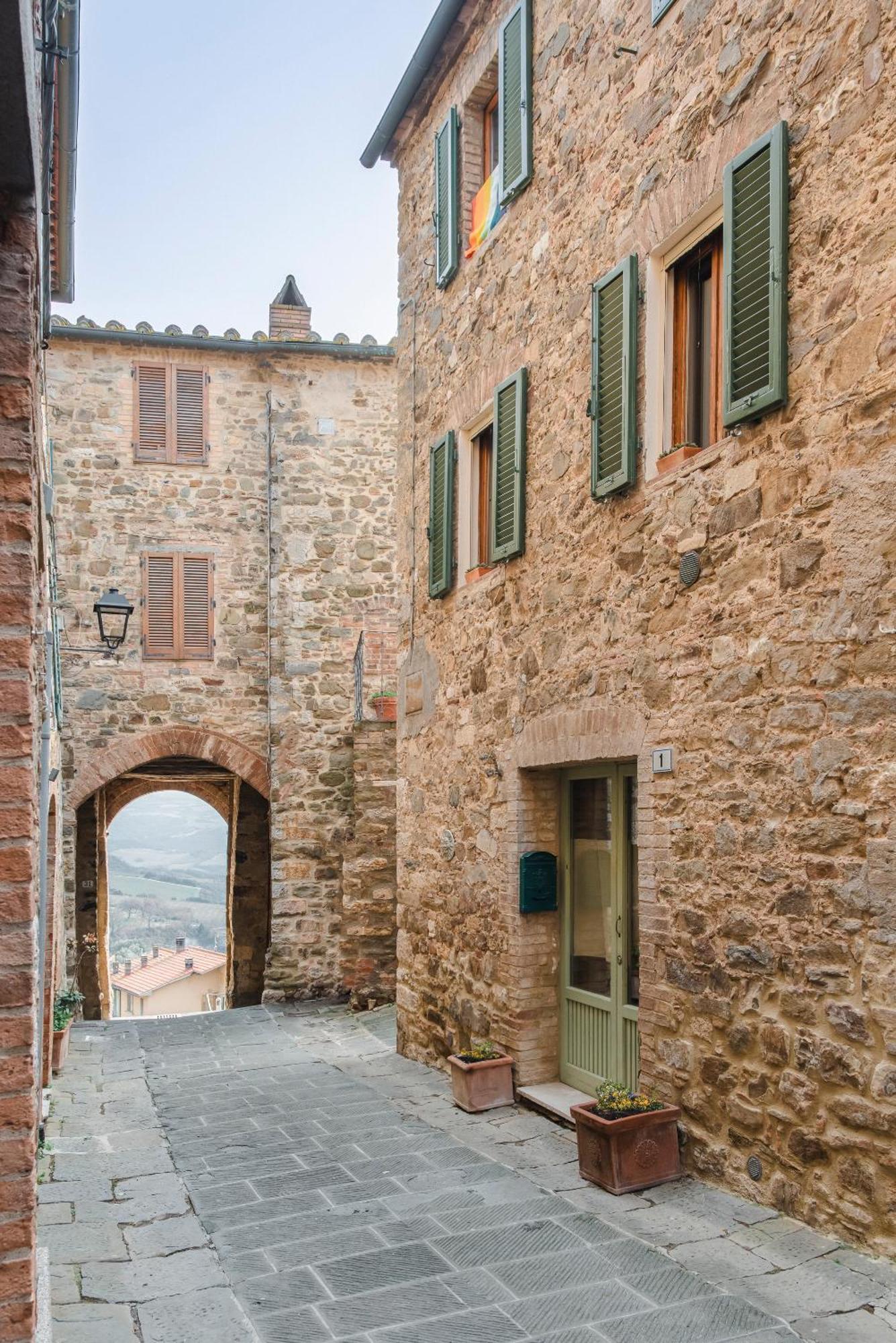 Апартаменти Il Borghetto - La Bottega Di Adele Loft Castelnuovo dell'Abate Екстер'єр фото