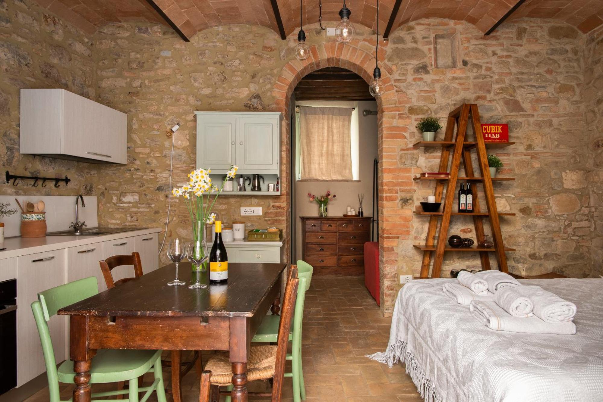 Апартаменти Il Borghetto - La Bottega Di Adele Loft Castelnuovo dell'Abate Екстер'єр фото